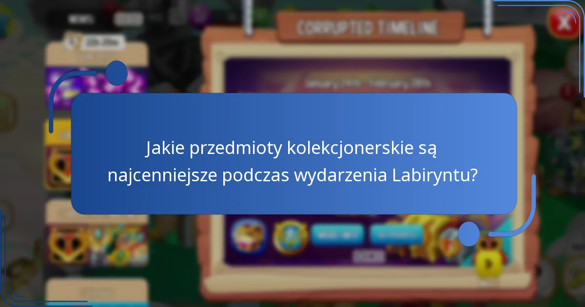 Jakie unikalne zasoby mogę zdobyć z wydarzenia Labiryntu?